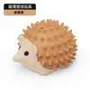 La bola rascadora de hierba gatera con forma de erizo es un juguete reemplazable para que los gatos alivien el aburrimiento y se entretengan, un producto duradero para mascotas para moler y limpiar los dientes