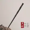 Chen Produtos Pronta Entrega Escultura Exquisita Ébano Natural Coleção de Pentes de Cabelo Novos Acessórios de Cabelo Hanfu Chinês Qipao Pentes de Madeira Venda por Atacado