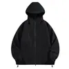 Chaqueta con Capucha a Prueba de Viento, Impermeable, Resistente a Rayones y al Desgaste para Parejas, Temporada Primavera/Otoño 2026, Ropa para Montañismo al Aire Libre
