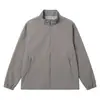 Nueva Chaqueta Deportiva Minimalista Fina para Hombre 2026, con Cuello Alto para Exteriores, Impermeable, Cortavientos, Resistente a las Manchas, Multifuncional