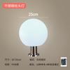Lámpara de Columna Solar de Acero Inoxidable para Exterior, Impermeable, para Paisaje de Patio de Villa, Lámpara de Pared Eléctrica de Bola Montada en Pared