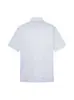 Camisa de Manga Corta a Cuadros Retro Americana de Color Sólido para Hombres y Mujeres, Nuevo Estilo de Verano, Transpirable, Sencilla, Holgada, Casual, Camisa Delgada