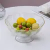 Bandeja de Frutas Doméstica com Drenagem, Bandeja de Frutas para Mesa de Centro da Sala de Estar, Bandeja para Lanches, Bandeja para Doces e Frutas Secas, Caixa Organizadora de Luxo Leve, Decoração de Casa