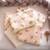 Versão coreana manta de gaze de 2 camadas bolsa fina para bebê toalha de banho de algodão infantil única lençol para cobrir bebê para sair