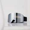 Óculos de Esqui Cross-Border com Camada Dupla Antiembaçante e Antivento, Compatíveis com Óculos de Grau, Fixação Magnética, Atacado, Lentes Duplas, Proteção UV