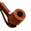 Você como novo modelo clássico acessórios para fumar cachimbo preto marrom cachimbo atacado moderno criativo cachimbo de bocal plano pode personalizar