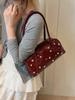 Bolso de mano para mujer 2025 Nuevo Simple Combinable Moda Bolso de hombro Exterior Único De alta gama Boston Bajo el brazo Bolso tote
