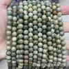 Nuevas Cuentas de Piedra Hoja de Plata Natural para Manualidades DIY Pulsera Semiacabada Collar Joyería con Cuentas Venta Directa de Fábrica