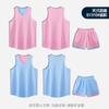 Traje de uniforme de baloncesto de doble uso uniforme de entrenamiento para competencia escolar deportes secado rápido estudiantes jersey de doble uso compra grupal personalización