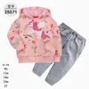 Comercio Exterior Ropa Infantil Primavera y Otoño Conjunto Infantil de Dos Piezas Material Sudadera Sudadera con Capucha Ropa Infantil para Bebés Ropa de Salida [Al por Mayor]