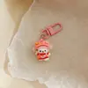 Lindo Dibujo Animado m Sombrero Cachorro Llavero Colgante Corazón Femenino Colgante para Bolso Estudiante Accesorios para Mochila Escolar Regalo para Mejor Amigo
