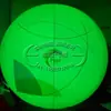 Pelota inflable luminosa personalizada de fábrica, resistente al envejecimiento, al calor y al aire, flotador de aire inflable para exteriores, modelo inflable decorativo