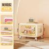 Gabinete de Almacenamiento para el Hogar Juguetes para Niños Suministros para Madres y Bebés Gabinete de Almacenamiento de Plástico con Ruedas Almacenamiento Estante de Almacenamiento Multifuncional a Prueba de Polvo