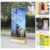 Suporte de display de placa de vidro vertical de chão de aço inoxidável sinalizador de guia sinalizador de exibição shopping sinal de publicidade imobiliária