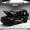 Miniatura de Carro de Brinquedo Clássico Retro Fusca Liga Metálica Puxa-e-Solta para Meninos, Modelo Grande, Simulação Infantil Atacado