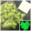 Adesivos de Parede Estrela Colorida Luminosa de 2cm, Adesivos de Lua 3D que Brilham no Escuro, Exclusivamente para Decoração de Parede Transfronteiriça, Adesivos Fluorescentes