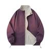 Chaqueta Reversible para Hombre 2025 Primavera y Otoño Nueva Chaqueta para Hombre Color Puro Holgada Casual para Exterior para Hombre a la Moda
