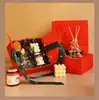 Caja de Regalo de Velas Aromáticas Navideñas Transfronterizas para Interiores de Dormitorio Fragancia de Larga Duración Adornos de Fragancia Fabricante de Regalos Venta Directa
