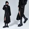 Saia Assimétrica de Primavera e Outono Casual Slim-fit Cintura Alta Feminina Zíper Fenda Nicho Saia Evasê Tendência Saia de Envolver o Quadril