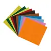 Hojas Cuadradas de Fieltro Populares de Colores Transfronterizas, Fieltro Punzonado Aguja para Regalo de Navidad, Materiales de Hojas de Fieltro Hechas a Mano
