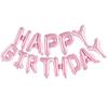 Juego de globos de feliz cumpleaños, decoración para fiesta de cumpleaños, globo de aluminio con lentejuelas y estrella de cinco puntas de 18 pulgadas
