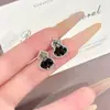 Nuevos Pendientes de Calabaza con Circonita Brillante de Color Degradado Estilo Chino para Mujer, Lujo Accesible de Nicho Pendientes Elegantes de Gama Alta, Pendientes Únicos y Hermosos