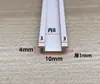 Tira Decorativa de Flange em Forma de U de Liga de Alumínio para Parede de Fundo, Ranhura de Junta de Dilatação para Placa de Gesso, Tira de Inserção em Forma de U