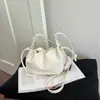 Bolso de Mano Simple Plegado Estilo Coreano Bolso Nube para Mujer Color Sólido Moda Bolso Cruzado para Viajes Bolso Pequeño Exquisito