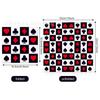 MM114-ZJ Juego de Póker Fiesta Vacaciones Pañuelo Cuadrado Fiesta Vajilla de Fiesta Desechable de Papel