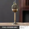 Nuevo quemador de incienso estilo chino Boshan con disco de incienso en forma de calabaza, incienso de pera gansa, sándalo, diseño de pequeña nube auspiciosa, mini quemador de incienso Sanxingdui