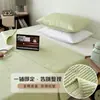 Sábana de algodón puro grado A para maternidad e infantil para dormir sin ropa, estilo fresco y simple, pieza única de algodón, juego de tres piezas de funda de almohada individual/doble para dormitorio de estudiante