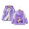 Chaqueta de Otoño para Niña Cazadora de Bruja Kpop Estilo Coreano de Moda Chaqueta de Primavera y Otoño para Niños Grandes Súper Bonita