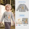 [Nuevo Producto] Camiseta de Manga Larga para Niños, Nueva Camiseta Básica de Estilo Otoñal para Niños, Top para Niñas, Ropa para Bebé de 5 Años
