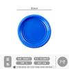 Plato Desechable Transfronterizo 5 pulgadas 10 pulgadas Plástico PS Plato de Cena Fiesta Plato de Frutos Secos Pastel Ensalada Plato Redondo