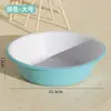 Bacia de lavar roupa doméstica tamanho grande espessada plástico durável bacia de lavar roupa bacia de lavar os pés uso dormitório estudantil bacia pequena bacia de água