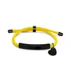 Pulsera Personalizada con Logo de Publicidad Transfronteriza, Pulsera Trenzada de Acero de Titanio Grabado con Corazón Diagonal Multicolor para Regalo Navideño