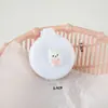 Pente de Cabelo de Boneca de Resina Fofo, Pente de Massagem Portátil para Exterior, Pente Dobrável de Desenho Animado de Alto Valor com Espelho