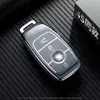 Estojo para Chave de Carro Mercedes-Benz C260l Estojo E260L Fivela GLA200 Liga GLC260 S-Class CLA para Homens e Mulheres