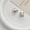 Pendientes Pequeños y Exquisitos de Estrella para Mujer, Estilo Sencillo y Genial, Pendientes de Moda Hip-Hop Personalizados, Pendientes de Aro con Hebilla de Cuatro Puntas