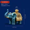 Foyuan Hui Quemador de incienso de estilo chino nuevo Jixiang Quemador de incienso de latón creativo Quemador de incienso de pluma Decoración para el hogar de interior