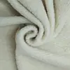 Tejido de Lana de Punto Granulado Blanco para Ropa de Primavera y Otoño, Tejido de Lana, Tejido Cómodo y Cálido para Abrigos y Ropa de Casa