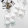 Nuevo estilo sujetador de encaje floral pequeño con copas fijas para mujeres con poco busto, sin costuras, espalda bonita, transpirable, sujetador dulce 3288
