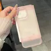 Adequado para Apple 18 Capa Protetora Transparente Fosca Iphone17 Furo Grande Capa de Celular Fosca 18Protpu Capa Macia