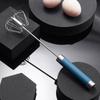 Batedor de ovos semiautomático Cozinha Aço inoxidável Máquina de creme de ovos para assar ovos domésticos Batedor de ovos Stick Agitação manual