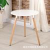 Mesa Redonda de Jantar Luxo Leve Moderna Simples Casual Mesa de Café Recepção Negociação Apartamento Pequeno Escritório Conferência Mesa Redonda Pequena