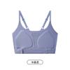 6836 Sujetador Cruzado de Látex para Mujer, Minimiza Busto Grande, Adelgazante, Pecho Plano, Camisola Deportiva a Prueba de Impactos