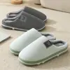 Nuevas zapatillas de algodón cálidas para el hogar de dibujos animados para mujer, suela suave engrosada, zapatillas de luna, zapatillas de felpa, zapatillas de algodón, fabricantes mayoristas para mujer
