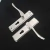 Cerradura de puerta de acero inoxidable, cerradura de dormitorio, cerradura de puerta interior, cerradura pequeña de 70 mm, cilindro de cerradura pequeño de 50 mm, cerradura con manija de acero inoxidable, cerradura de ingeniería