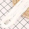 Cuerda tejida de poliéster-algodón de 3 mm en varios colores, disponible en stock, para manualidades DIY, cordones redondos, accesorios de ropa y cordones para pants y sudaderas