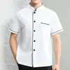 Ropa de Trabajo de Chef para Hombre, Manga Larga, Estilo Grueso de Otoño, Adecuada para Restaurantes de Hot Pot, Catering, Guardería, Escuela Primaria, Restaurante, Cafetería y Cocina Trasera
